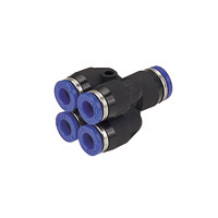 Corrosion-Resistant SUS303 Equivalent Fitting Different Diameters Double Y (SPRG8-6) 