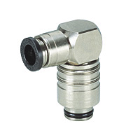 for Fixture Cooling Fixture Temperature Adjustment Fitting Elbow with One Touch Fitting Plug (AKL10-10P) 