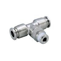 for Sputtering Resistance, Tube Fitting Brass Tee, No Cover (KB8-02-1-F) 