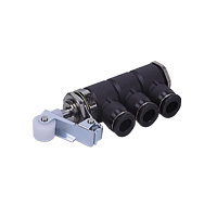 Mechanical Valve Panel Mount Type Roller (Concentrated Exhaust Type)
