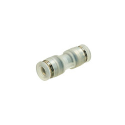 For Clean Environment, Tube Fitting PP Type, With Union Straight (PPU4) 