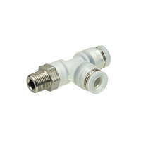 Tube Fitting PP Type Branch Tee Thread Part SUS304 for Clean Environments (PPD6-03SUS-C) 