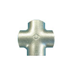 Steel Pipe Fitting, Screw-in Pipe Fitting, Cross (BCR-11/2B-W) 