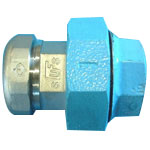 KOMA SUS FIT, Insulation Union (for Resin Lined Steel Piping), ZU-RCFK (KSF-ZU-RCFK-13SUX1/2B) 