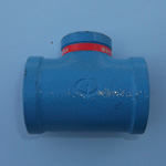 Pipe-End Anticorrosion Fitting, RCF-K, for Fixture Connection, General, Water Faucet Reducing Tees (RCF-K-ART-1X1/2B) 