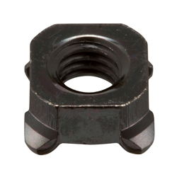 Square Weld Nut (Welded Nut) without Pilot, Protruding Type (1D Type) (NSQW1D-TI-M10) 