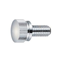 ECO-BS, Slotted Brass Knurled Head Screw (Low-Cadmium) (SPNKN-BRH-M6-30) 