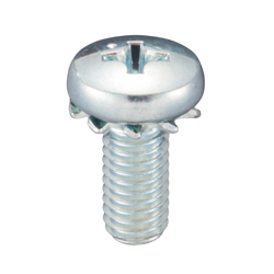 External Tooth Washer Integrated Phillips Head Binding Screw (External Tooth W) (CSPBDS-STU-M4-10) 