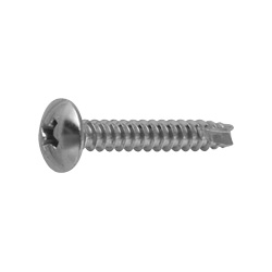Cross Recessed Truss Tapping Screws, 2 Models Grooved B-1 Shape (CSPTRSM2-SUS-TP3-8) 