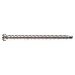 Cross/Straight-Recessed Pan Head Tapping Screw Class 2 with Guide BPR Model G=5 (CSBPNS5-SUSSP2-TP4-20) 