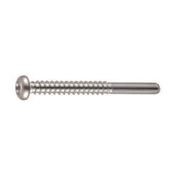 Cross Recessed Pan Head Tapping Screws, 2 Models with Guide, BRP Shape, G=15 (CSPPNSG15-SUS-TP4-35) 