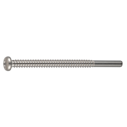 Cross Recessed Pan Head Tapping Screws, 2 Models with Guide, BRP Shape, G=20 (CSPPNSG20-SUS-TP5-60) 