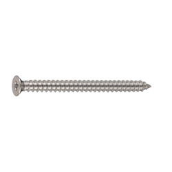 Cross Recessed Small Flat Head Tapping Screw, Type 1 A Shape, D=7 (CSPLCSA7-SUS-TP4-12) 
