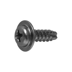 Cross Recessed Pan Washer Head Tapping Screws, 2 Models Grooved B-1 Shape (CSPPNSM2-STN-TP3-16) 