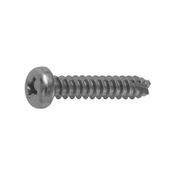 Cross Recessed Pan Head Tapping Screws, 2 Models Grooved B-1 Shape (CSPPNSM-STC-TP2-5) 