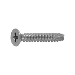 Cross Recessed Flat Head Tapping Screws, 2 Models Grooved B-1 Shape (CSPCSSMB-STH-TP4-40) 