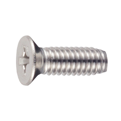 Cross Recessed Small Flat Head Tapping Screws, 3 Models Grooved C-1 Shape, D=7 (CSPLCSC7-SUS-TP4-6) 