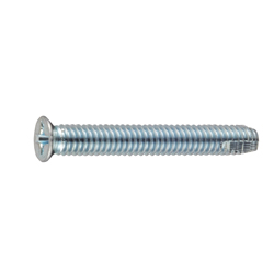 Cross Recessed Small Former JIS Flat Head Tapping Screw, Type 3 Grooved C-1 Shape (CSPCSSJ-STCB-TP4-8) 