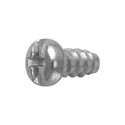 Stainless Steel Pan Head Self-Tapping Screw With Cross-Head / Straight-Slot Combo Drive (Type 2 Without Groove, B-0 Type) (CSBPNHB0-SUS-TP2.6-5) 