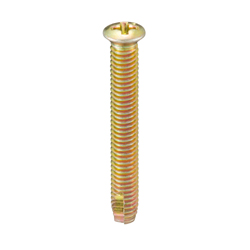 Cross Recessed Small Raised Countersunk Head Tapping Screw, Type 3 Grooved C-1 Shape (CSPCSS-STC-TP4-16) 