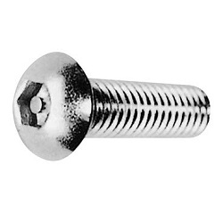 TRF/Tamper-Proof Screw, Stainless Steel Pin, Small Button Hexagonal Hole Screw (CSRBTH-SUSTBS-M10-60) 