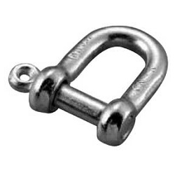 Stainless Steel Screw Shackle (Imported) (SHACY-SUS-8) 
