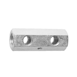 High Nut With Set Pin Holes in the Side (HNHSH-STAY-W3/8-40) 
