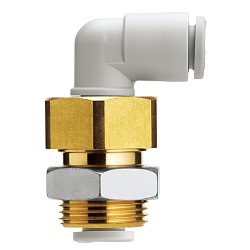 Brass + Electroless Nickel Plated Pipe Nut (Spare Part) (KQ10-P01N) 