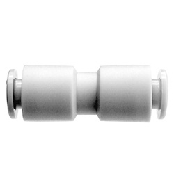 Quick-Connect Fitting, Stainless Steel, KG Series, Straight KGH (KGH08-00) 