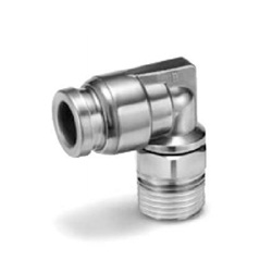 Elbow Union Fitting KQG2L Metal One-Touch Pipe Fitting KQG Series  (KQG2L06-03S) 