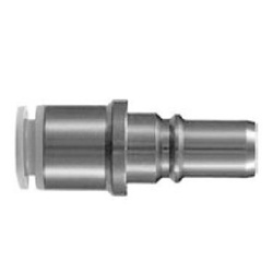 S Coupler KK Series, Plug (P) Straight Type With One-Touch Fitting (KK4P-12H) 