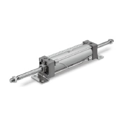 Air Cylinder, Standard Type, Double Acting, Double Rod MBW Series (MBWB63-125Z-XC68) 