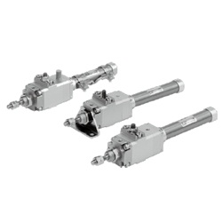 Fine Lock Cylinder, Double Acting, Single Rod CLJ2 Series (CDLJ2B16-15-P-A90) 