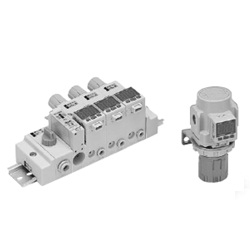 Digital Pressure Switch (Built-In Regulator Type) ISE35 Series (ISE35-N-25-LB) 