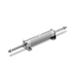 CG1W Series Standard Type Double Acting, Double Rod Air Cylinder (CDG1WBA25-350Z-A93L) 