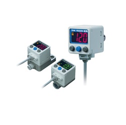 2-Color Display High-Precision Digital Pressure Switch ZSE40A(F)/ISE40A Series (ZSE40A-01-R) 