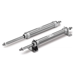 Air Cylinder, Non-Rotating Rod Type: Double Acting, Double Rod / CM2KW Series (CDM2KWB20-250Z-A93L) 