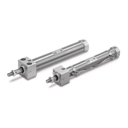 Air Cylinder, Direct Mount, Non-Rotating Rod Type, Double Acting, Single Rod CM2RK Series (CDM2RKA25-150Z-H7BW) 