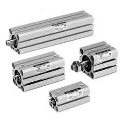 Compact Cylinder, Standard Type, Double Acting, Single Rod CQS Series (CDQSB12-10D-X271) 