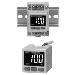 2-Color Display Digital Pressure Sensor Controller PSE300 Series (PSE300-LAC) 