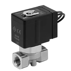 Energy Saving Type Direct Operated 2 Port Solenoid Valve VXE21/22/23 Series (VXE2130L-01-5G1-B) 