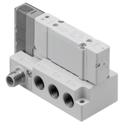 5-Port Solenoid Valve, Plug-In, SY3000/5000/7000 Series, Single Unit / Sub-Plate Type (SY3A00R-5U1-WO-01F) 