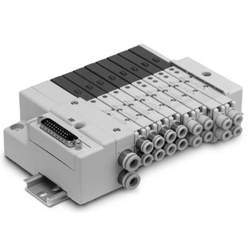 5-Port Solenoid Valve, Plug-In Cassette Type, SQ1000 Series Valve (SQ1C31-5B1-C6) 