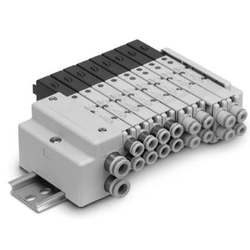 5-Port Solenoid Valve, Plug Lead Type, SQ1000 Series, Valve (SQ1341B-5LO1-C4-MB) 
