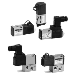 3-Port Solenoid Valve, Direct Operated Poppet Type, Rubber Seal, VK300 Series (VK334Y-5D-01F-Q) 