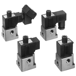 3‑Port Solenoid Valve Direct Operated Poppet Type VT317 Series (VO317-4GS) 