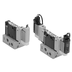 5-Port Solenoid Valve, Plug Lead Type S0700 Series (S0715-5M) 