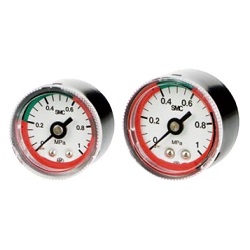 Pressure Gauge With Color Zone Limit Indicator G36-L/G46-L Series (G36-2-01-LN) 