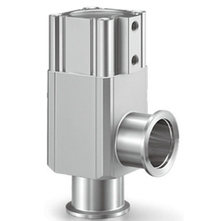 Aluminum High Vacuum Angle Valves, Double Acting, O-Ring Seal, XLG Series (XLG-40KH0-2) 