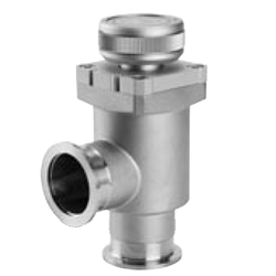 Stainless Steel High Vacuum Angle Valves / In-Line Valves, XMH/XYH Series (Manual/Bellows Seal) (XYH-50-XP1A) 